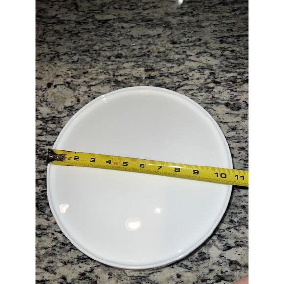 Mikasa Sloane Dinner Plates White Bone China Round 11" Set of 4 - Picture 7 of 8